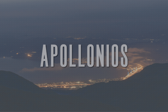Apollonios: A Modern Sans Serif Font for Digital Design