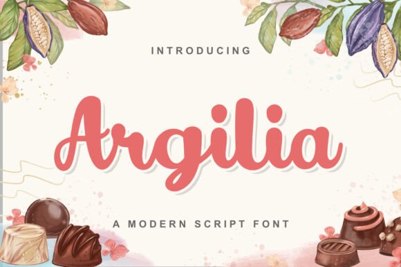 Argilian: A Modern Script Font for Web Design