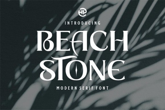 Beach Stone: A Modern Serif Font for Branding