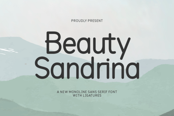Beauty Sandrina: The Font That Elevates Your Campaigns