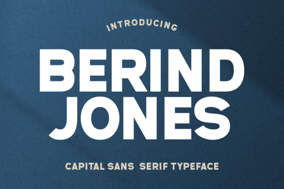 Berind Jones: A Modern Sans Serif Font for Web Design