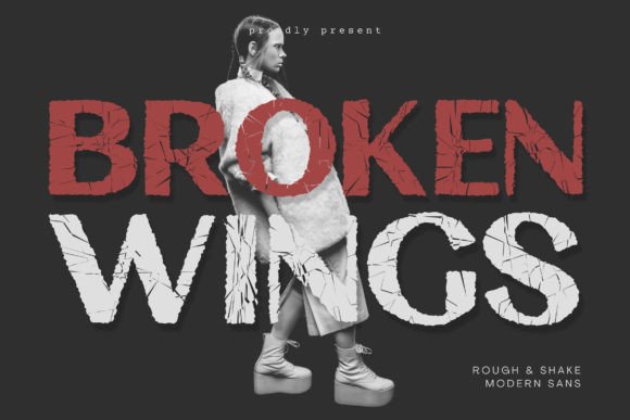 Broken Wings: A Modern Sans for Web Design Projects