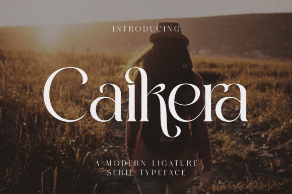 Caikera: A Serif Font That Breathes Creativity into Handmade Projects
