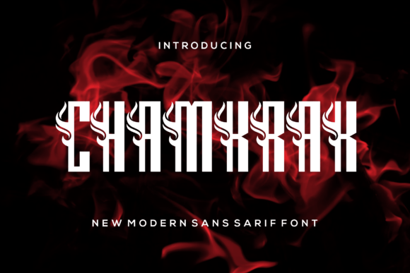 Chamkrak: A Designer's Take on a Modern Sans Serif