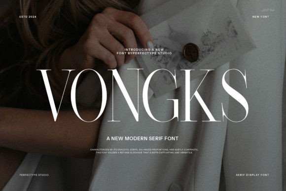 Choosing Vongks for a Modern Web Design