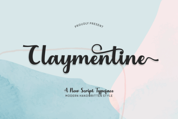 Claymentine Font for Handmade Creations