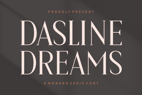Dasline Dreams: A Modern Serif Font for Campaign Creativity