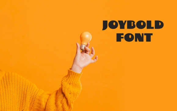 Designing with Joy Bold: A Typography Journey