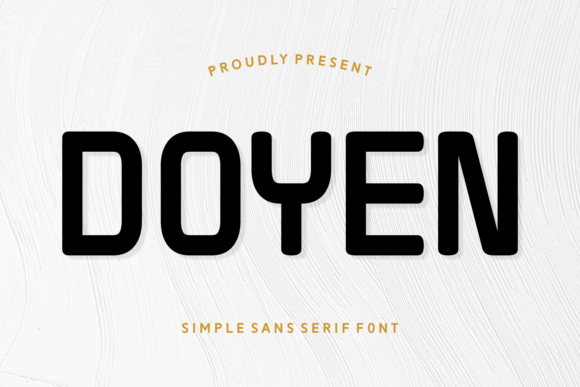 Doyen: A Modern Sans Serif Font for Clean Editorial Design