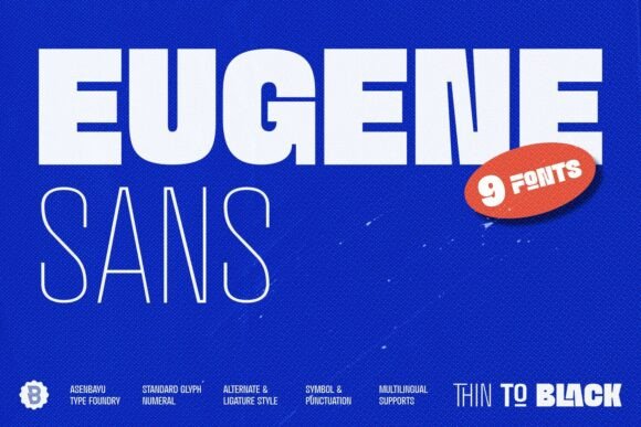 Eugene Sans for Editorial Design
