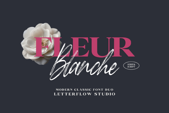 Fleur Blanche: A Stylish Font for Polished Branding