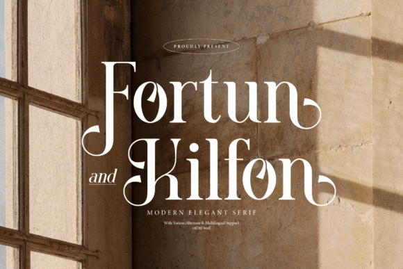 Fortun Kilfon: A Modern Serif Font for Polished Branding