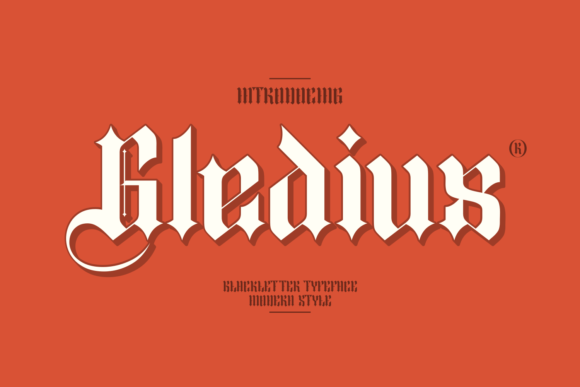 Gledius Font for Modern Branding Projects
