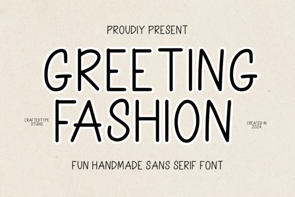 Greeting Fashion: A Festive Font for Holiday Campaigns