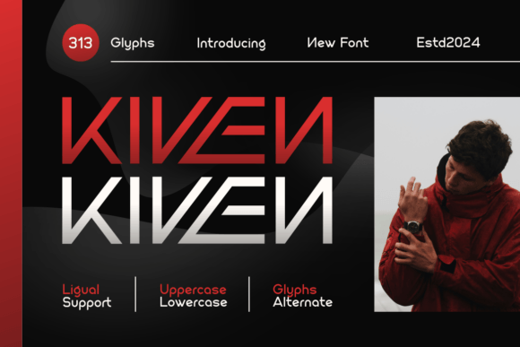 Kiven – A Modern Sans Serif Font for Your Brand
