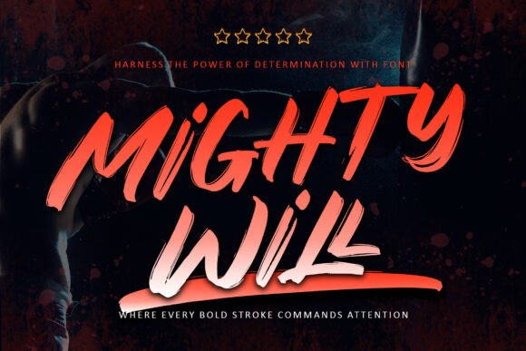 Mightywill Bold Script Font for Impactful Branding