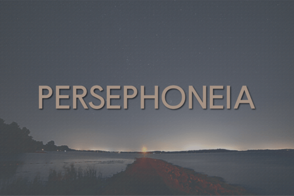 Persephoneia: A Modern Sans Serif Font for Digital Marketing