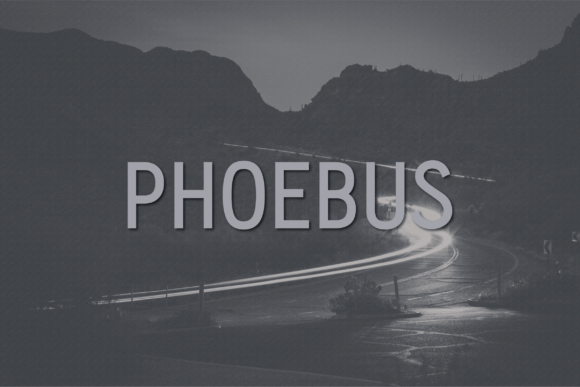 Phoebus: A Designer's Take on a Modern Sans Serif