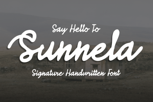 Sunnela: A Bold Script Font for Statement Designs