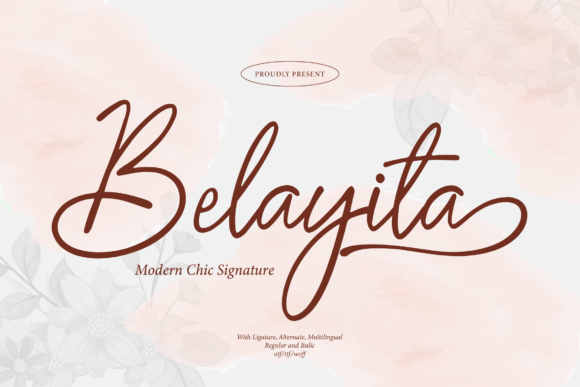 Testing Belayita: A Modern Handwritten Font for Web Projects
