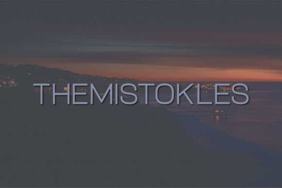 Themistokles: A Modern Sans Serif Font for Editorial Design