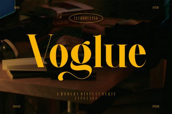 Voglue Serif Font for Handmade Creations