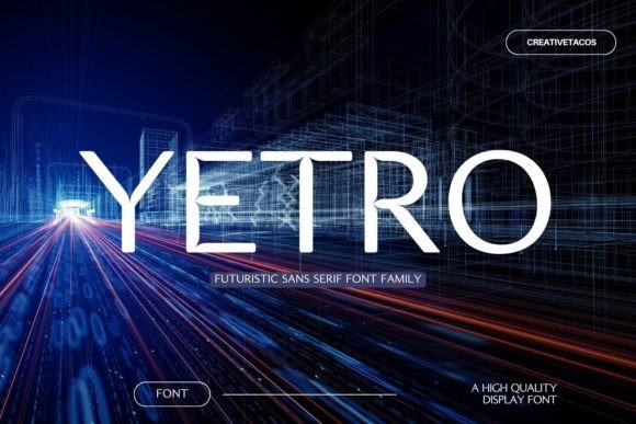 Yetro: The Bold Font That Elevates Your Campaigns