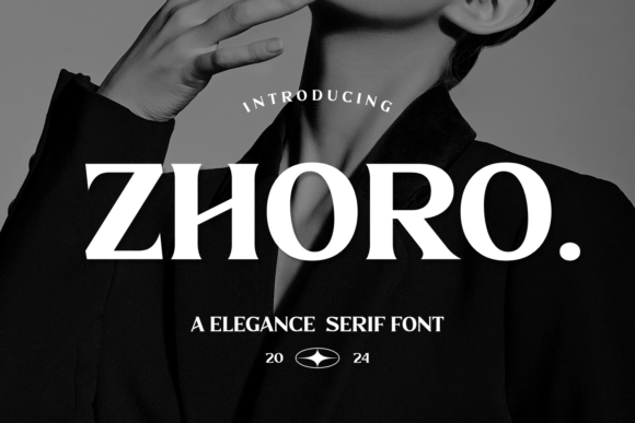 Zhoro: A Serif Font for Timeless Editorial Design
